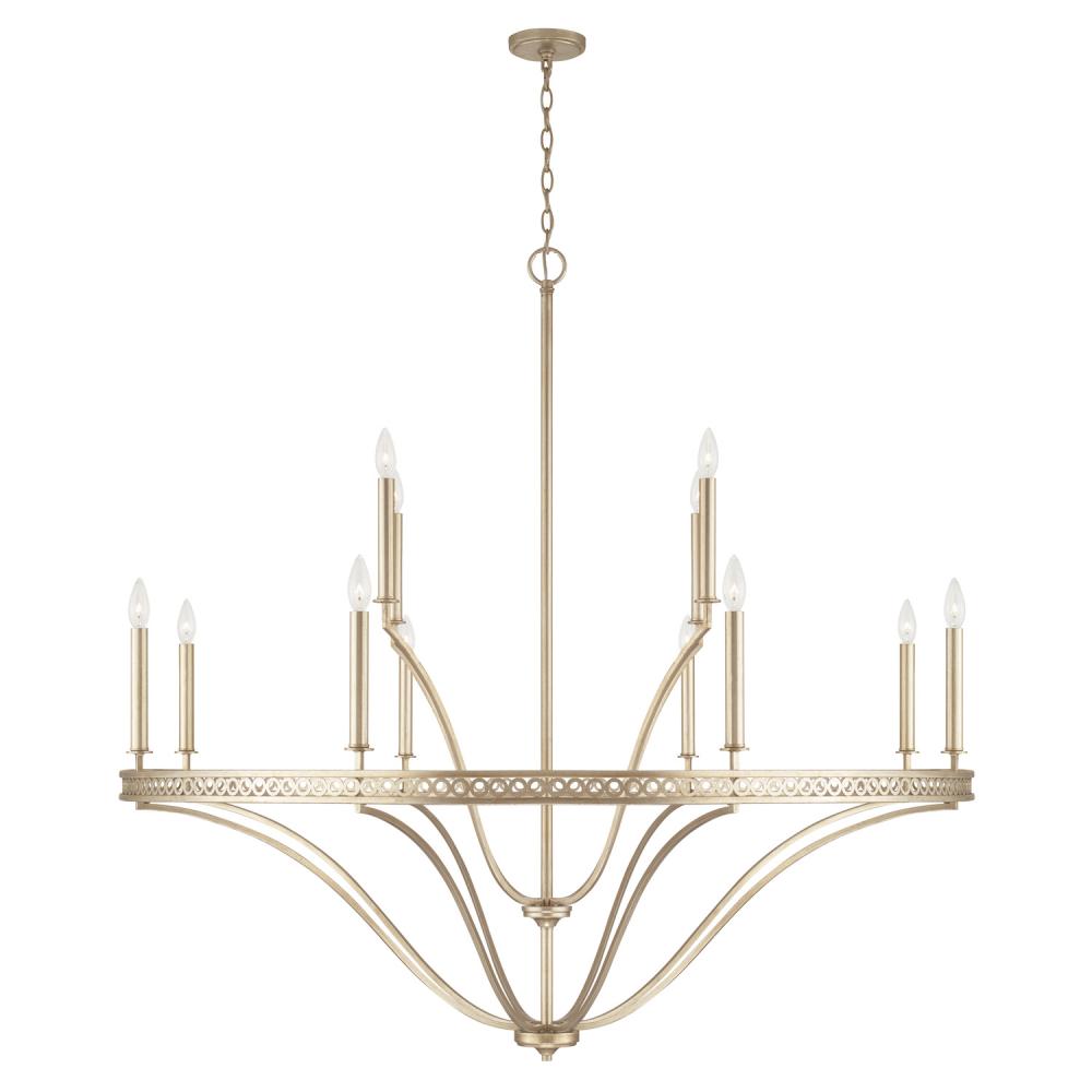 Capital Lighting ISABELLA 443101WG Chandelier Traditional - Winter Gold