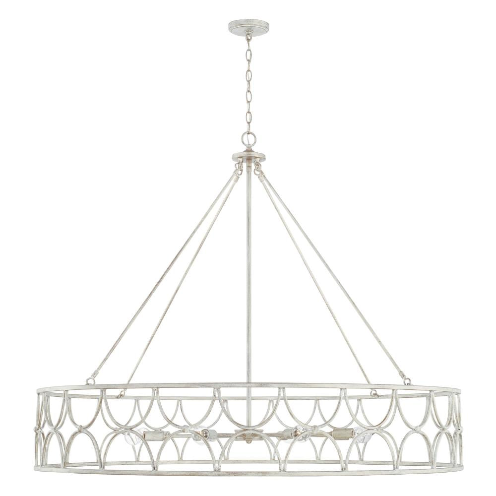 Capital Lighting RICCI 443381WW Chandelier Transitional - Winter White