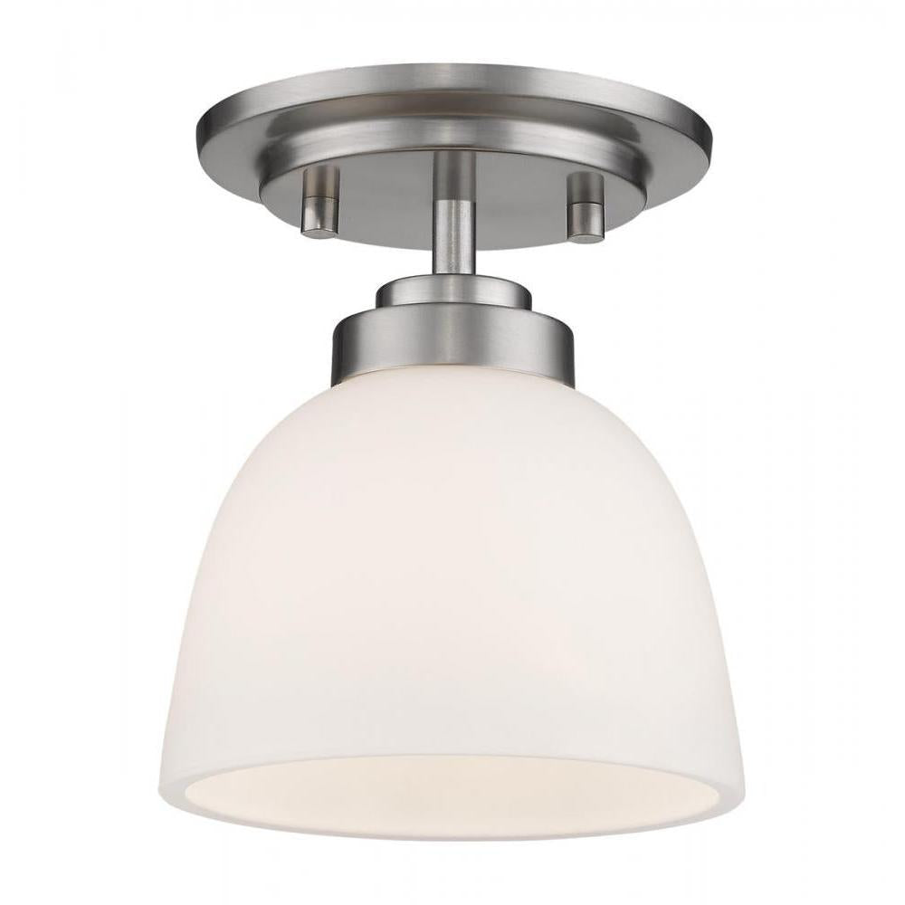 Z-Lite Lighting 443F1-BN Flush Mount Contemporary - Nickel