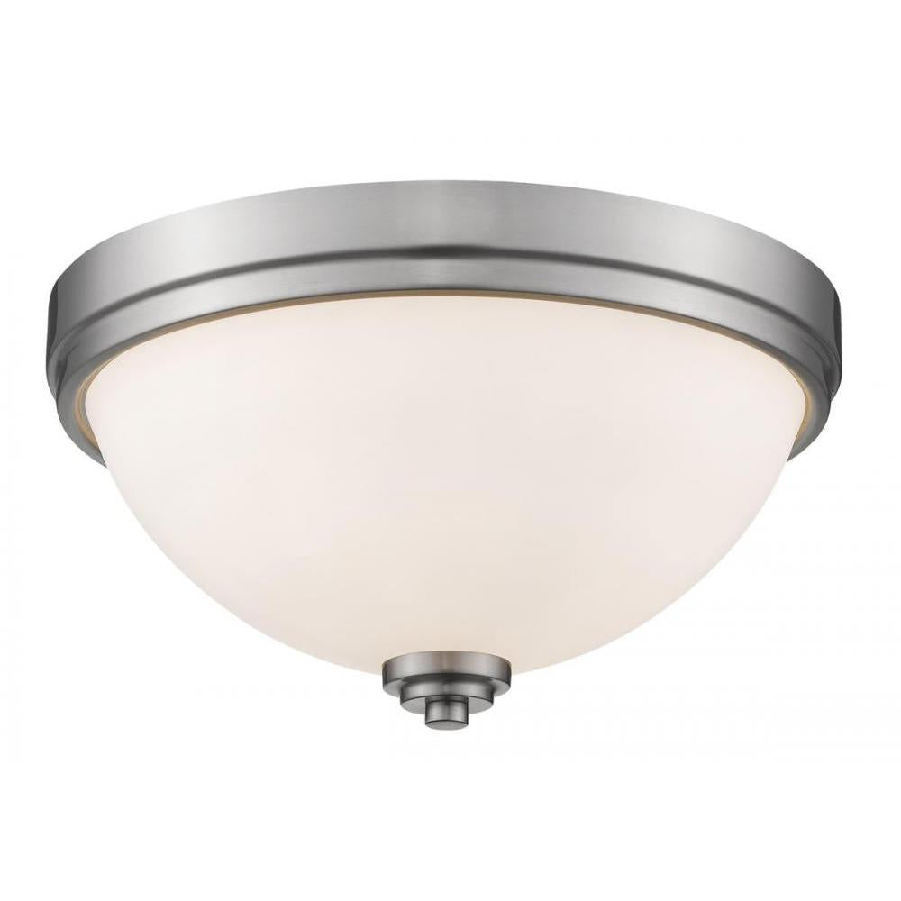 Z-Lite Lighting 443F2-BN Flush Mount Contemporary - Nickel