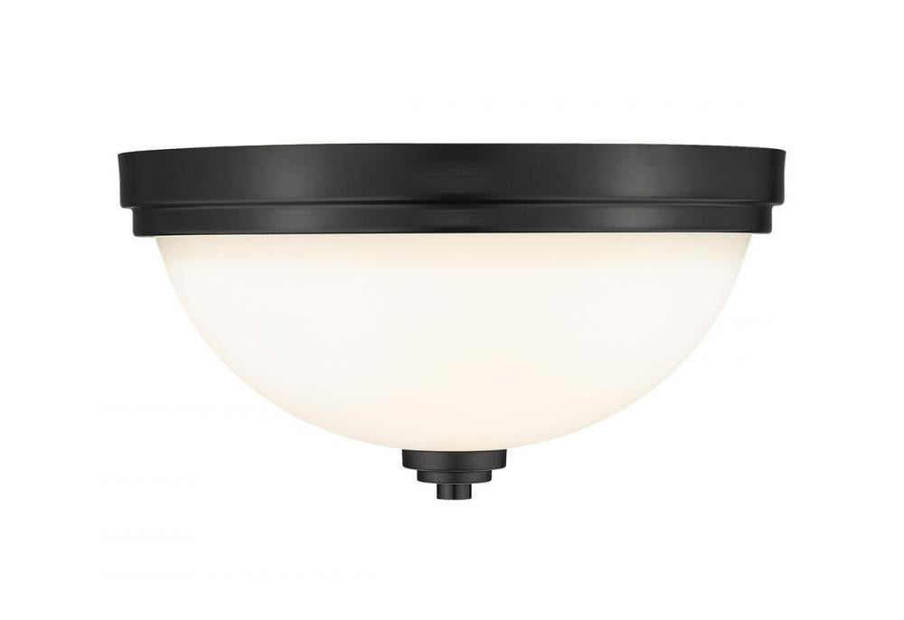 Z-Lite Lighting 443F2-MB Flush Mount Nautical - Black