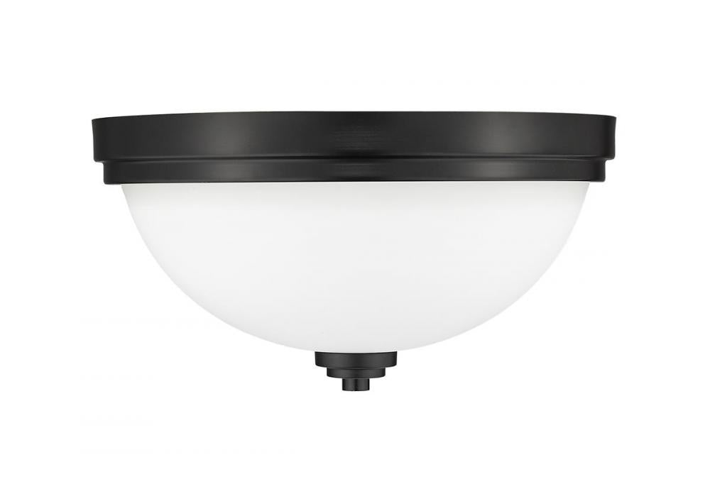 Z-Lite Lighting 443F2-MB Flush Mount Nautical - Black