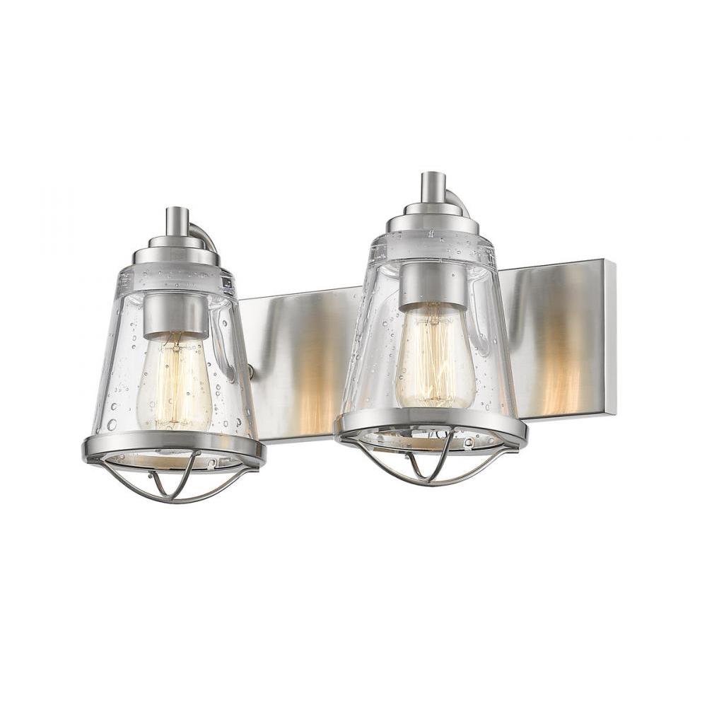 2 Light Vanity-Clear Seedy