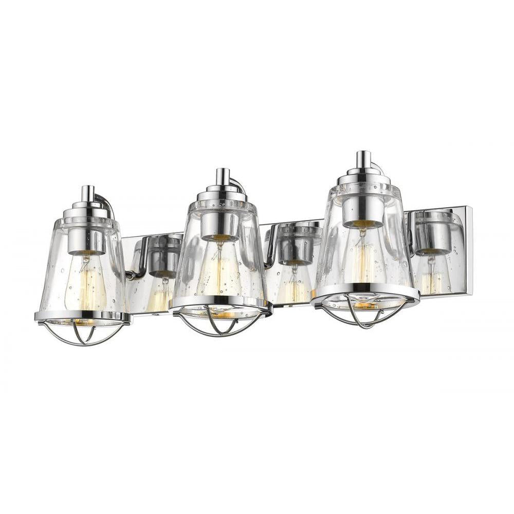 3 Light Vanity-Clear Seedy