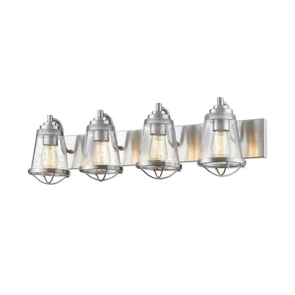4 Light Vanity-Clear Seedy