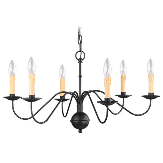 Livex Lighting HERITAGE 4450-04 Chandelier Traditional - Black