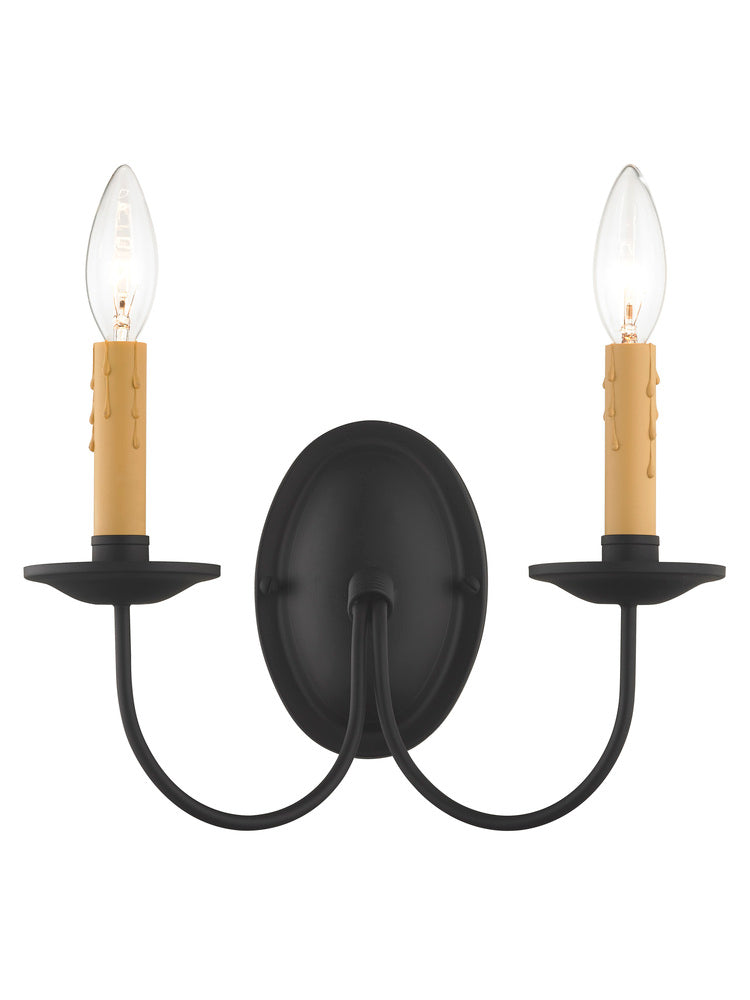 Livex Lighting HERITAGE 4452-04 Sconce Traditional - Black