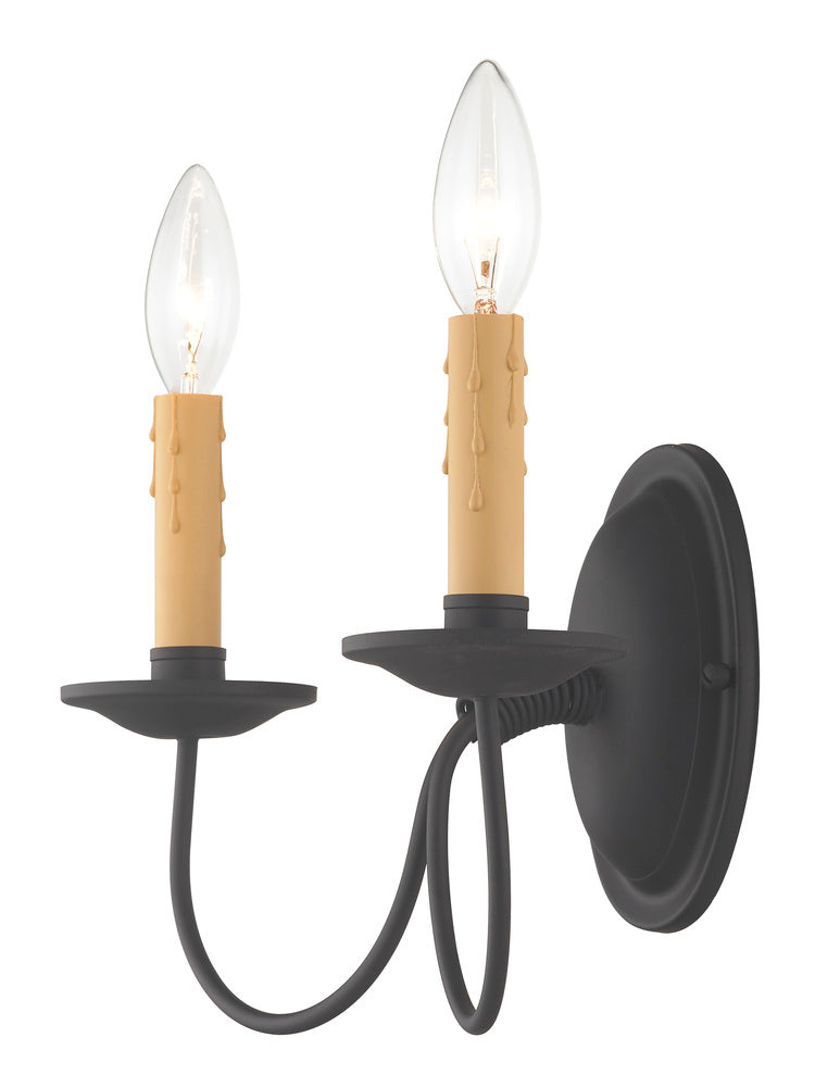 Livex Lighting HERITAGE 4452-04 Sconce Traditional - Black