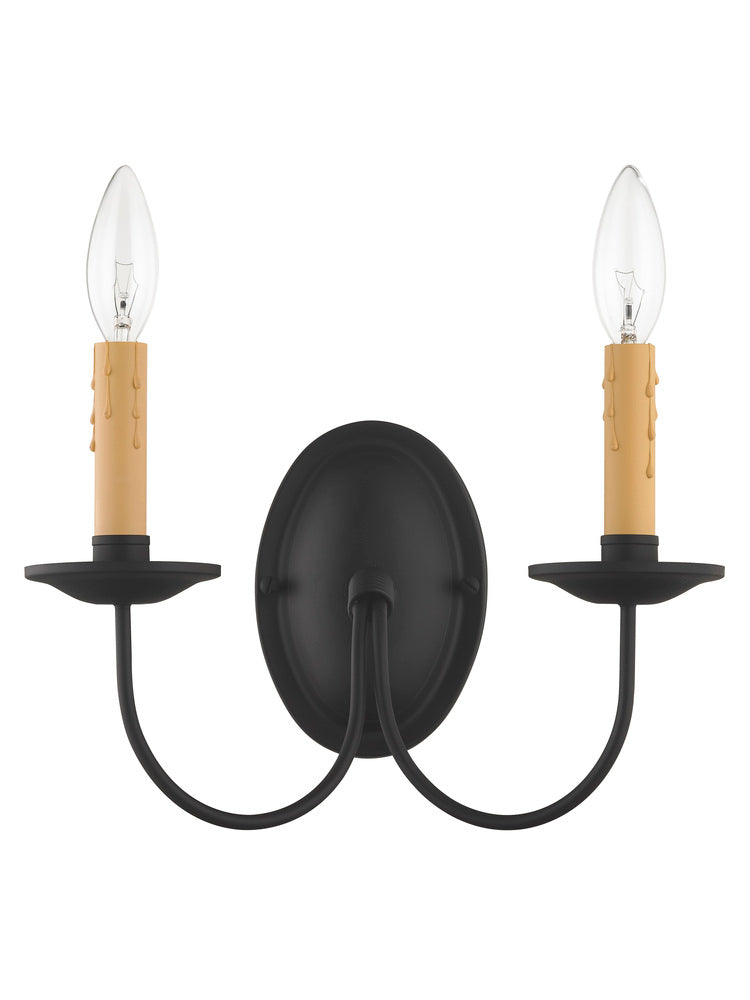 Livex Lighting HERITAGE 4452-04 Sconce Traditional - Black