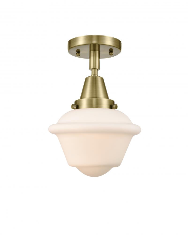 Innovations Lighting OXFORD 447-1C-AB-G531 Flush Mount Traditional - Brass