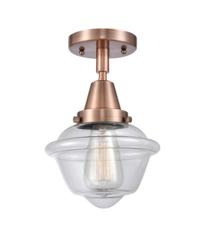 Innovations Lighting OXFORD 447-1C-AC-G532 Flush Mount Traditional - Copper