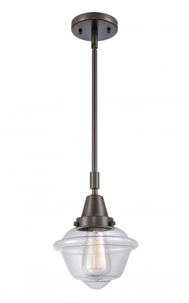 Innovations Lighting OXFORD 447-1S-OB-G532 Mini Pendant Traditional - Bronze