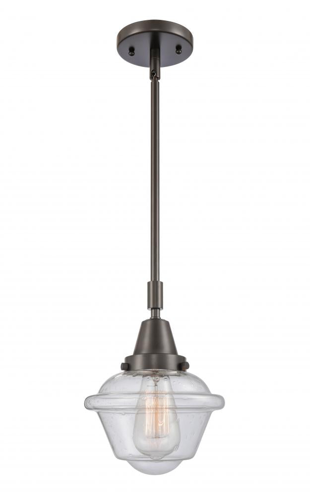 Innovations Lighting OXFORD 447-1S-OB-G534 Mini Pendant Traditional - Bronze