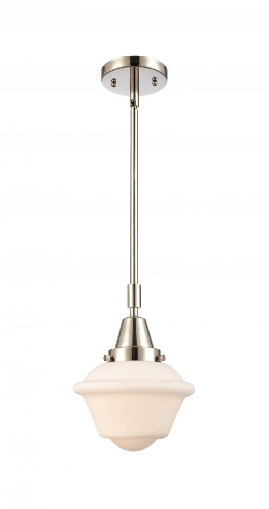 Innovations Lighting OXFORD 447-1S-PN-G531 Mini Pendant Traditional - Nickel