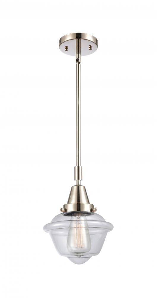 Innovations Lighting OXFORD 447-1S-PN-G532 Mini Pendant Traditional - Nickel