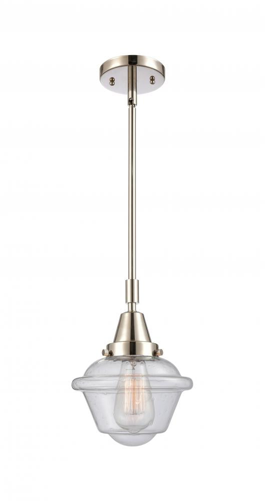 Innovations Lighting OXFORD 447-1S-PN-G534 Mini Pendant Traditional - Nickel