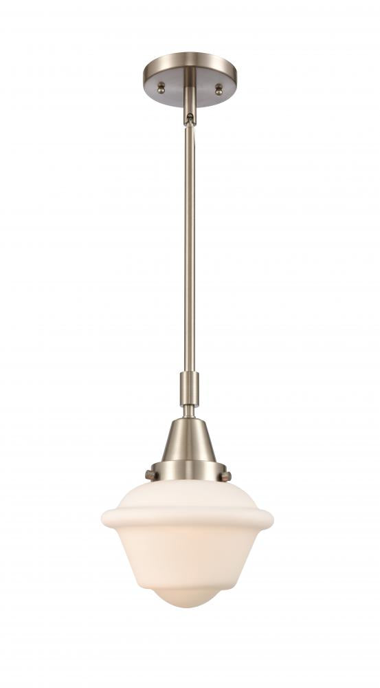 Innovations Lighting OXFORD 447-1S-SN-G531 Mini Pendant Traditional - Nickel