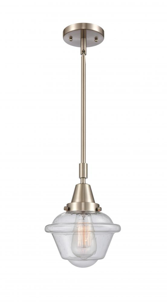 Innovations Lighting OXFORD 447-1S-SN-G534 Mini Pendant Traditional - Nickel