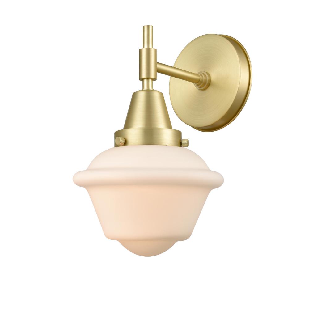 Innovations Lighting OXFORD 447-1W-SB-G531 Sconce Industrial - Brass