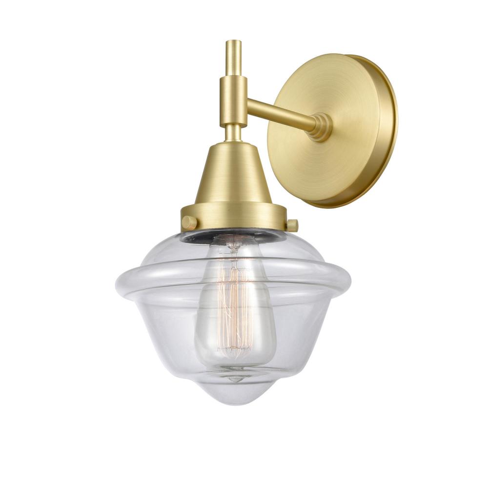 Innovations Lighting OXFORD 447-1W-SB-G532 Sconce Industrial - Brass