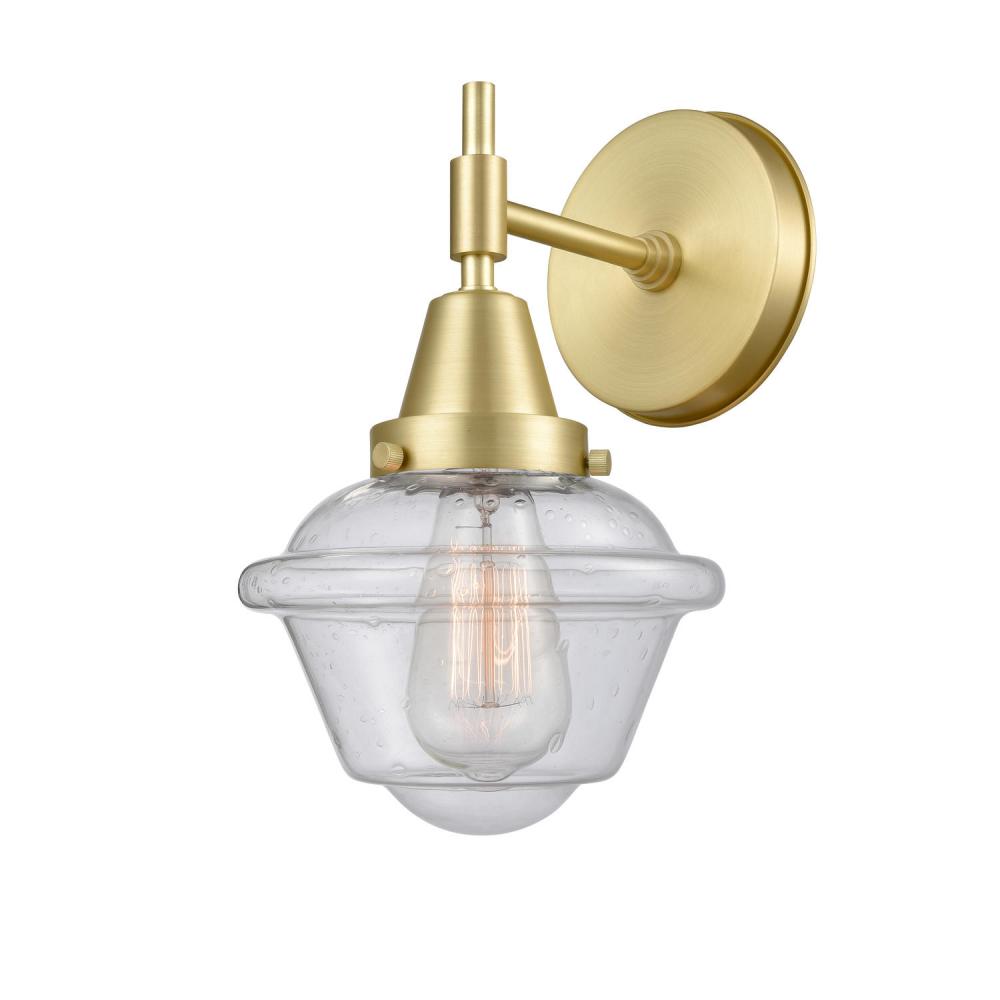 Innovations Lighting OXFORD 447-1W-SB-G534 Sconce Industrial - Brass