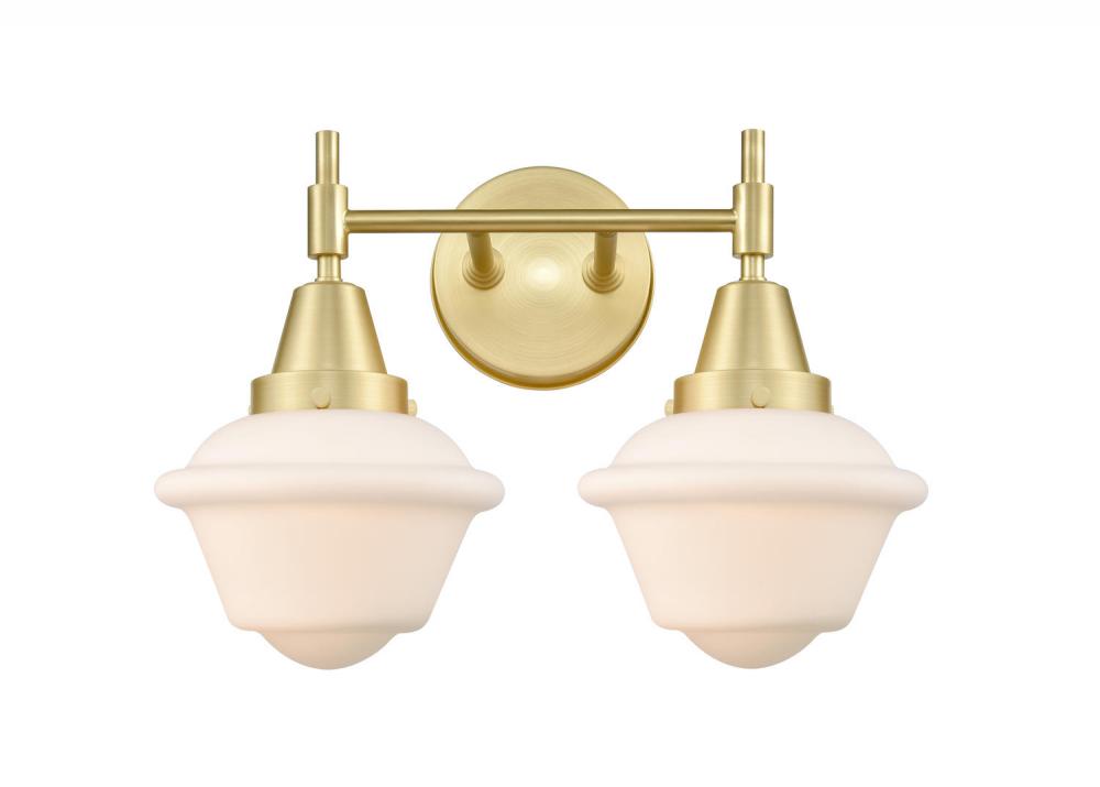 Innovations Lighting OXFORD 447-2W-SB-G531 Bathroom Fixture Industrial - Brass