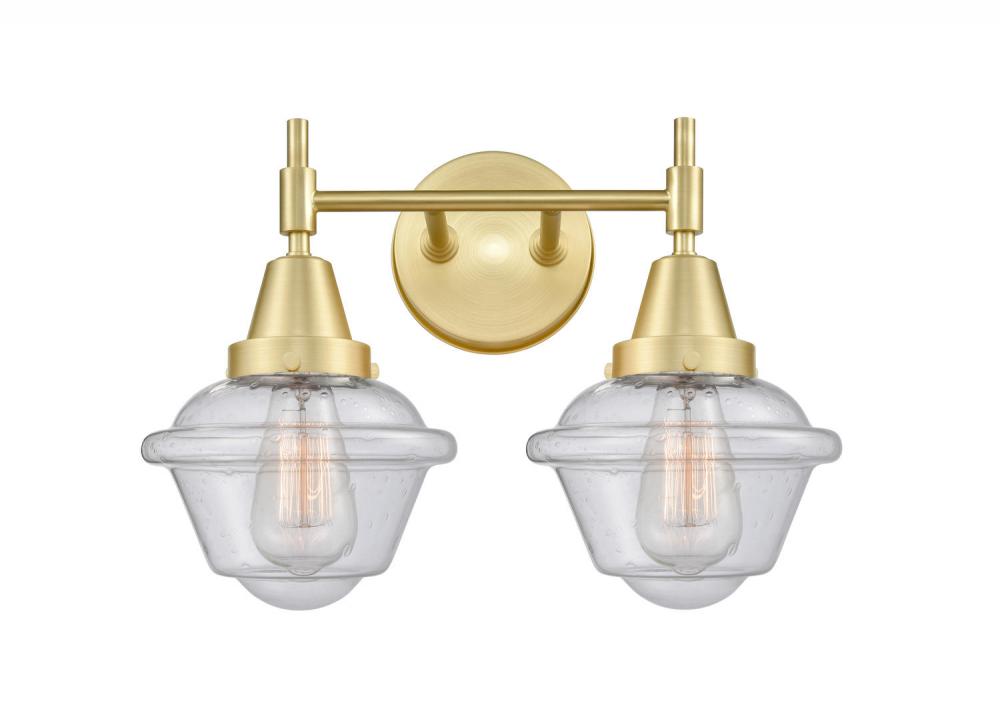 Innovations Lighting OXFORD 447-2W-SB-G534 Bathroom Fixture Industrial - Brass