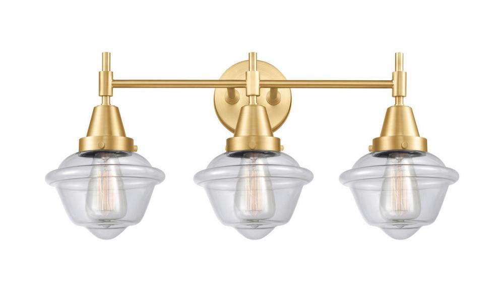 Innovations Lighting OXFORD 447-3W-SG-G532 Bathroom Fixture Industrial - Gold