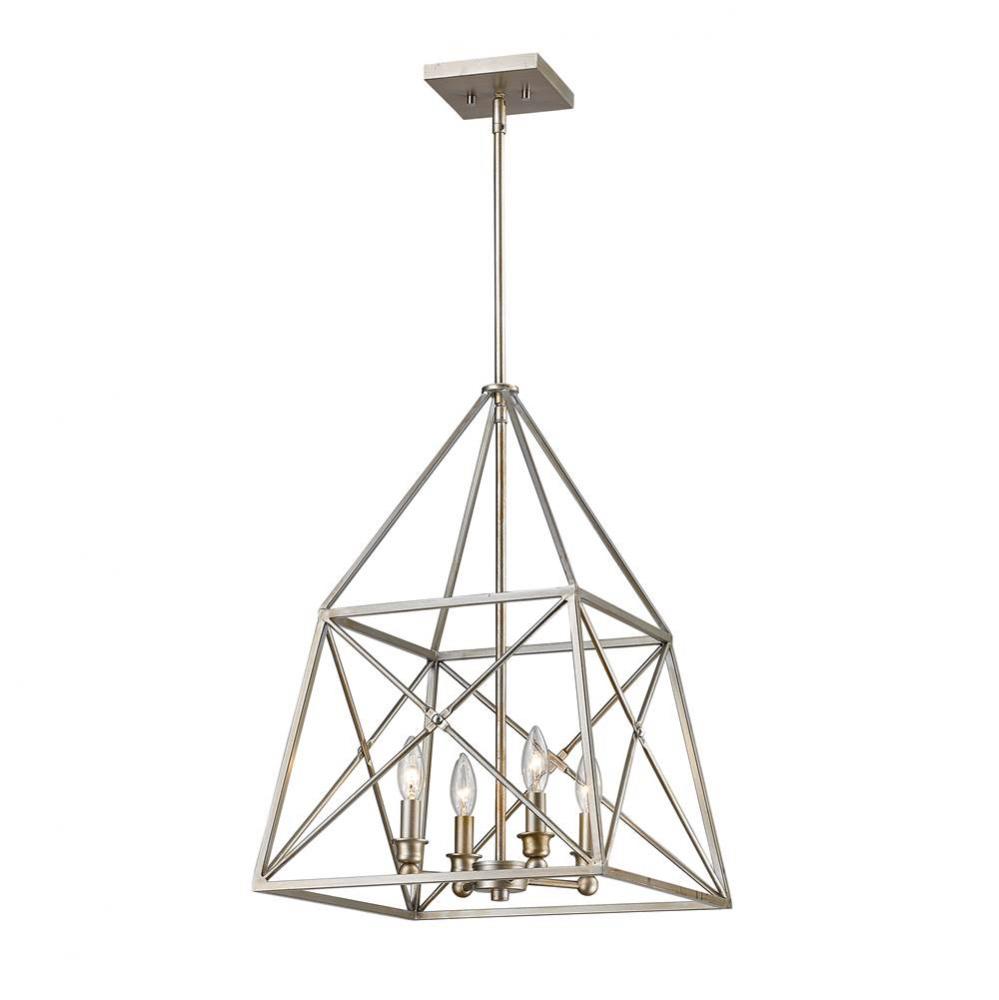 Z-Lite Lighting SILVER 447-4AS Pendant - Silver