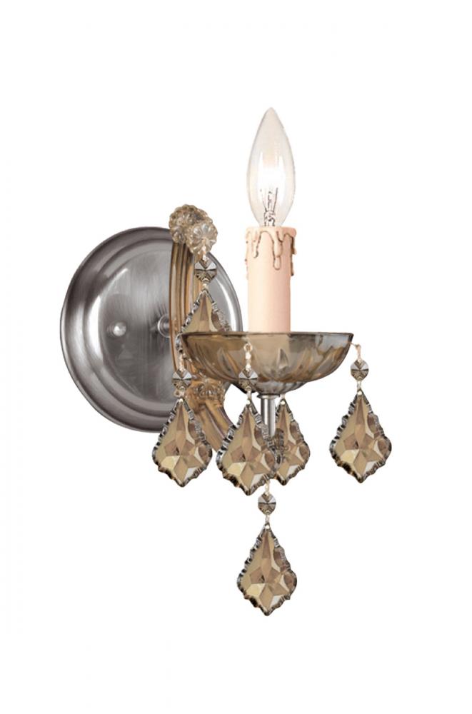 Crystorama MARIA THERESA 4471-AB-GT-MWP Sconce Americana - Antique Brass