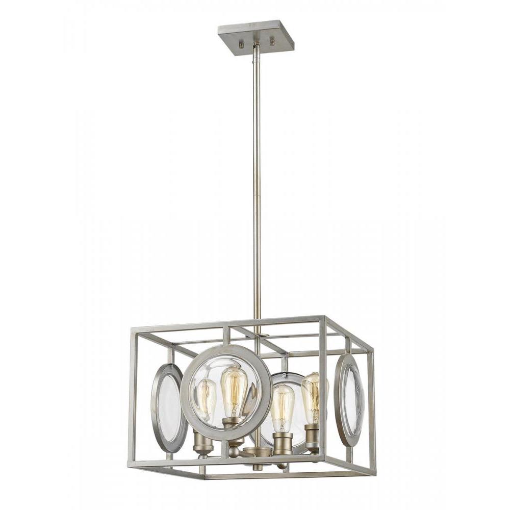 Z-Lite Lighting 448-16AS Pendant Contemporary - Silver