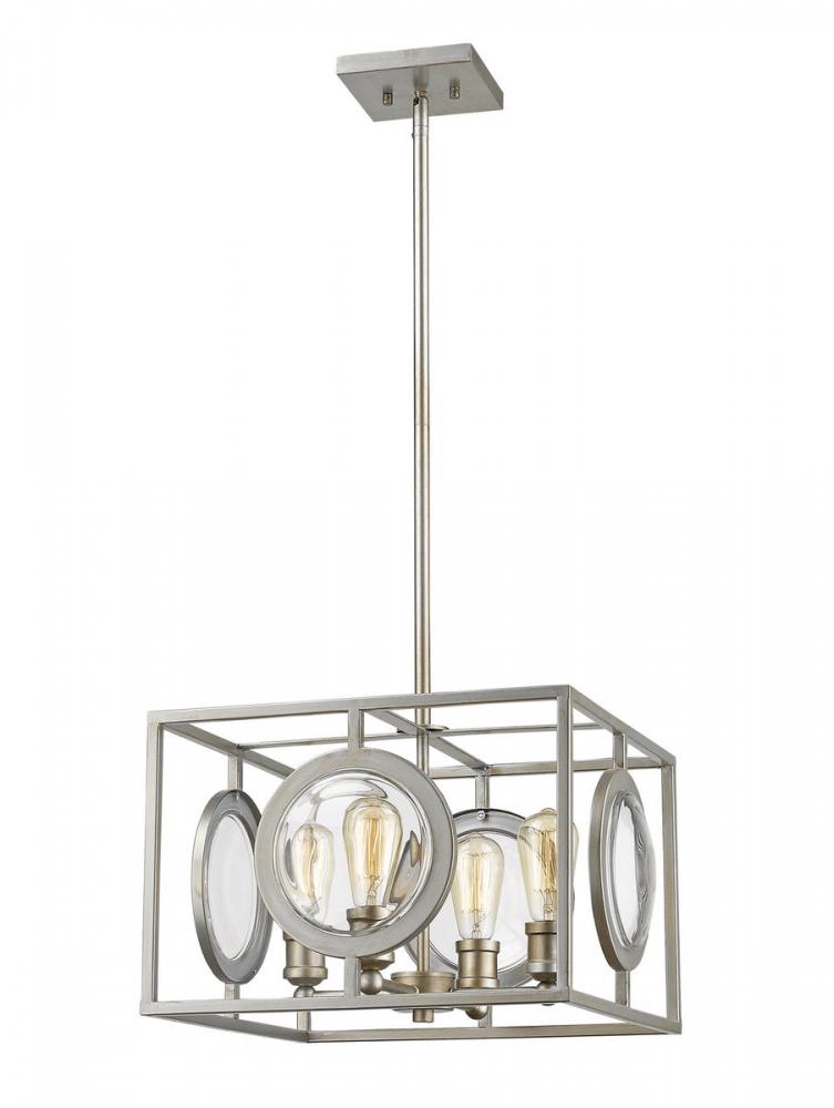 Z-Lite Lighting 448-16AS Pendant Contemporary - Silver