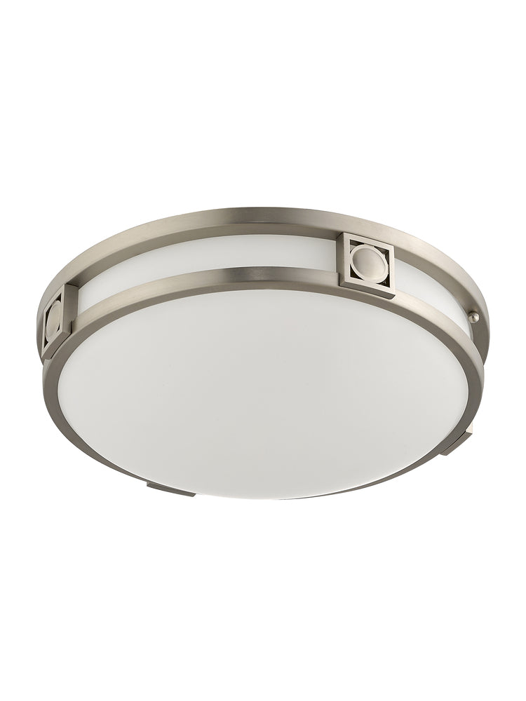 Livex Lighting TITANIA 4487-91 Flush Mount Transitional - Brushed Nickel