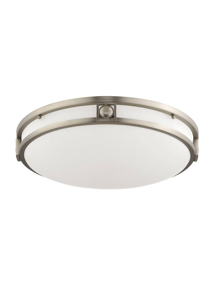 Livex Lighting TITANIA 4488-91 Flush Mount Transitional - Brushed Nickel