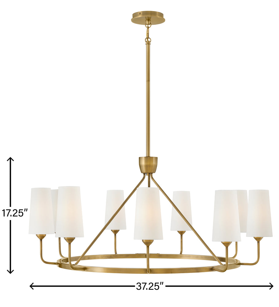 Hinkley Lighting LEWIS 45009HB Pendant Traditional - Heritage Brass