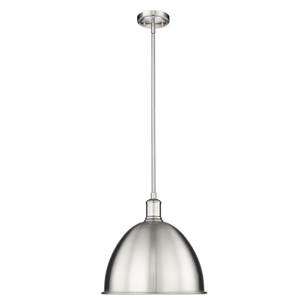 1 Light Pendant-Brushed Nickel