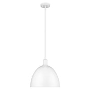 1 Light Pendant-Satin White