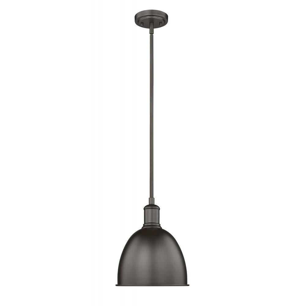 1 Light Pendant-Bronze