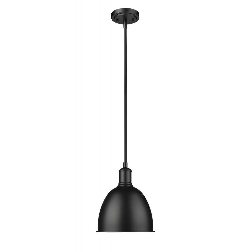 1 Light Pendant-Matte Black