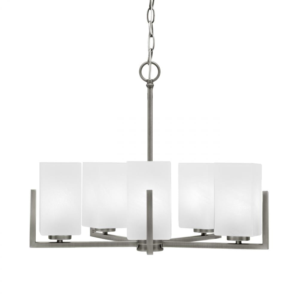 Toltec Company ATLAS 4505-GP-541 Chandelier - Gray