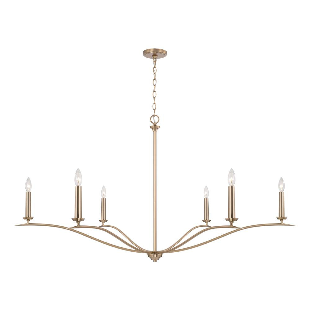 Capital Lighting GRADY 450661MA Chandelier Transitional - Matte Brass