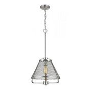 1 Light Pendant-Brushed Nickel