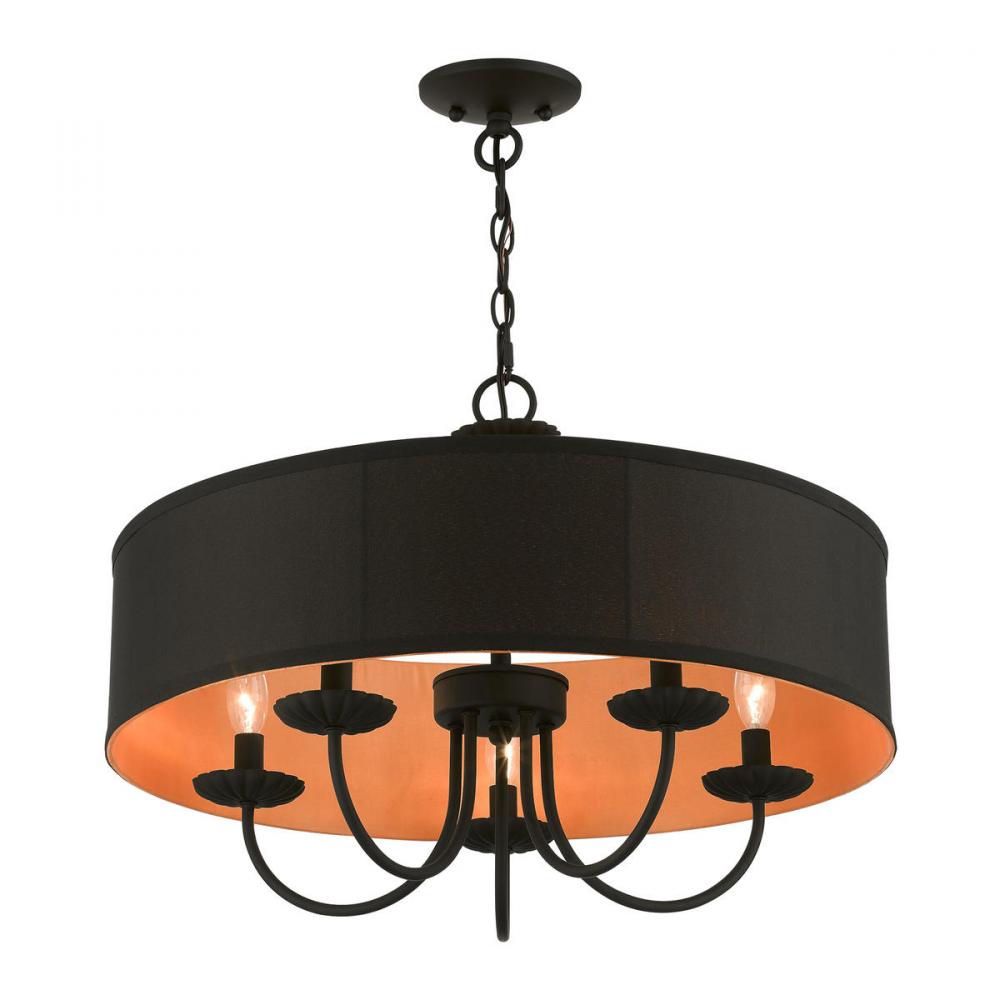 Livex Lighting WINCHESTER 45125-04 Pendant Transitional - Black