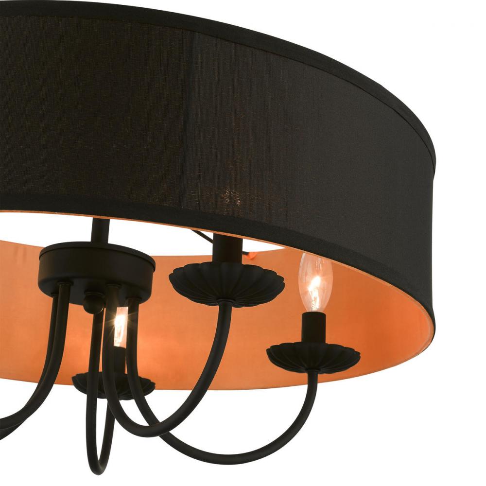 Livex Lighting WINCHESTER 45125-04 Pendant Transitional - Black