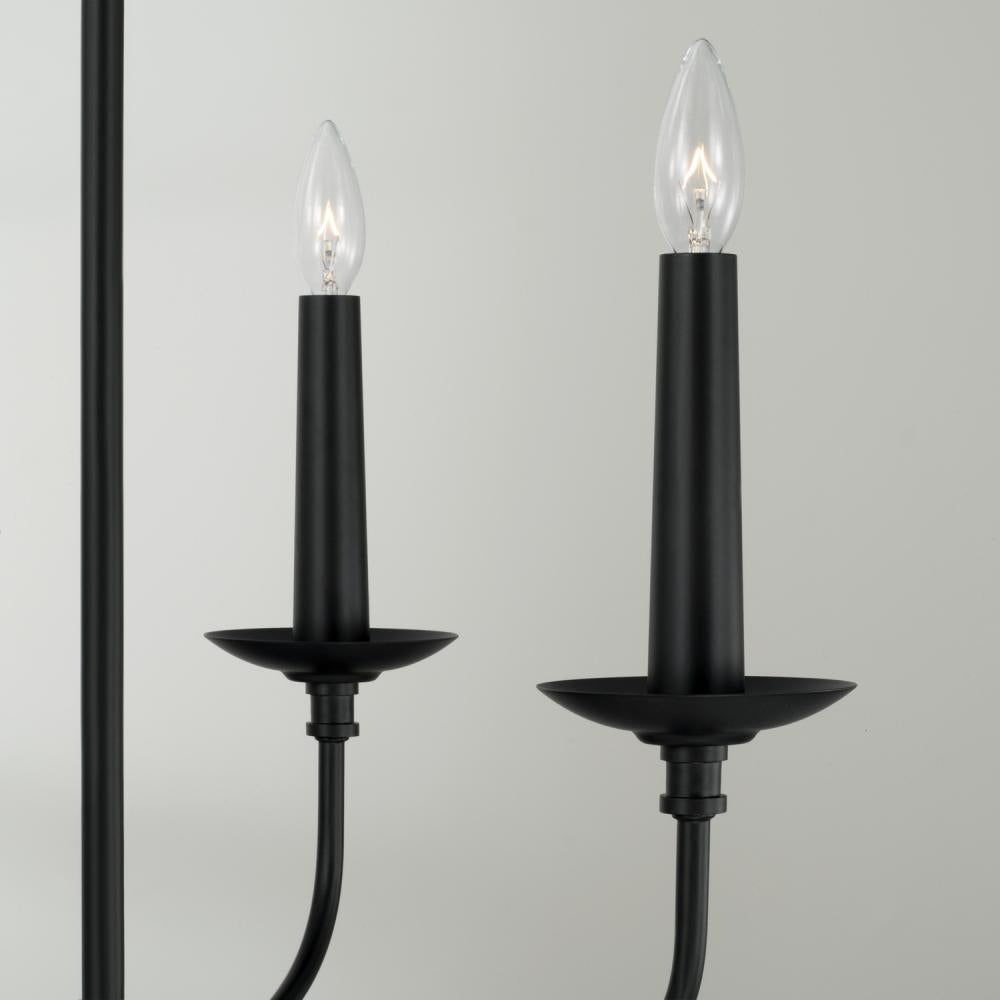 Capital Lighting WILDER 451541MB Chandelier Farm House - Matte Black