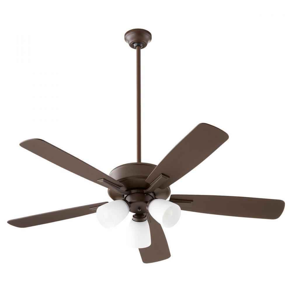 Quorum Lighting OVATION 4525-386 Fan Transitional - Oiled Bronze