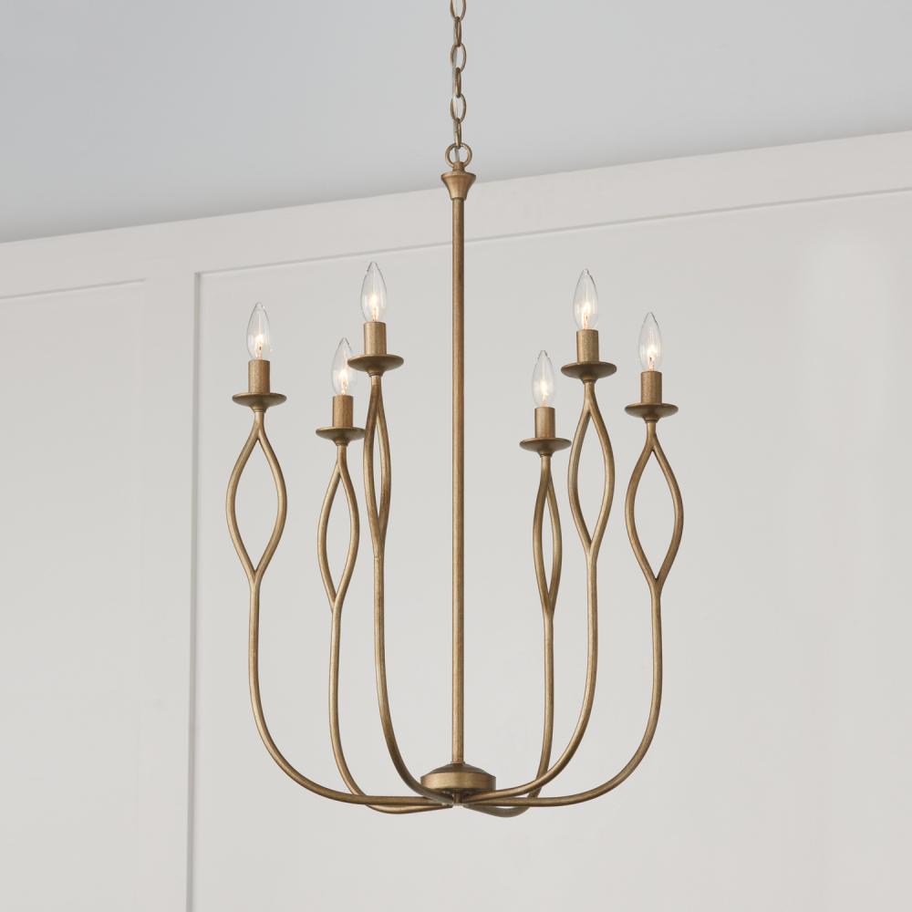 Capital Lighting COHEN 452561ML Chandelier Contemporary - Mystic Luster