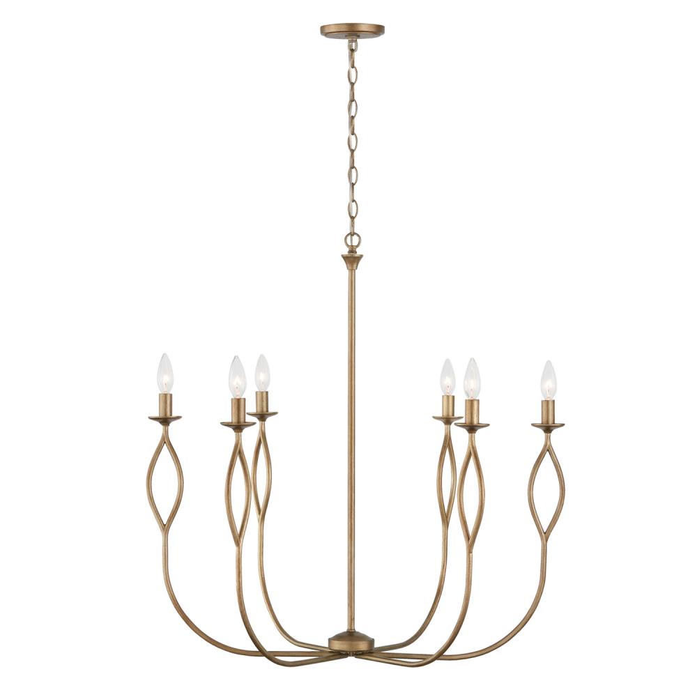 Capital Lighting COHEN 452562ML Chandelier Contemporary - Mystic Luster