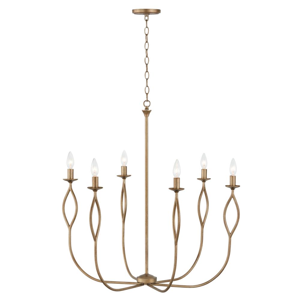 Capital Lighting COHEN 452562ML Chandelier Contemporary - Mystic Luster