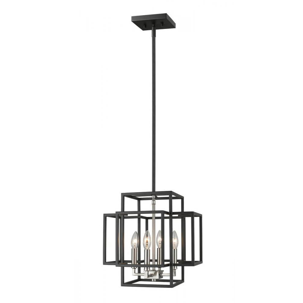 Z-Lite Lighting 454-14BK-BN Pendant Contemporary - Nickel
